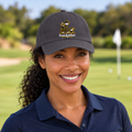 Fore & After dad in dark grey — front golf lifestyle view