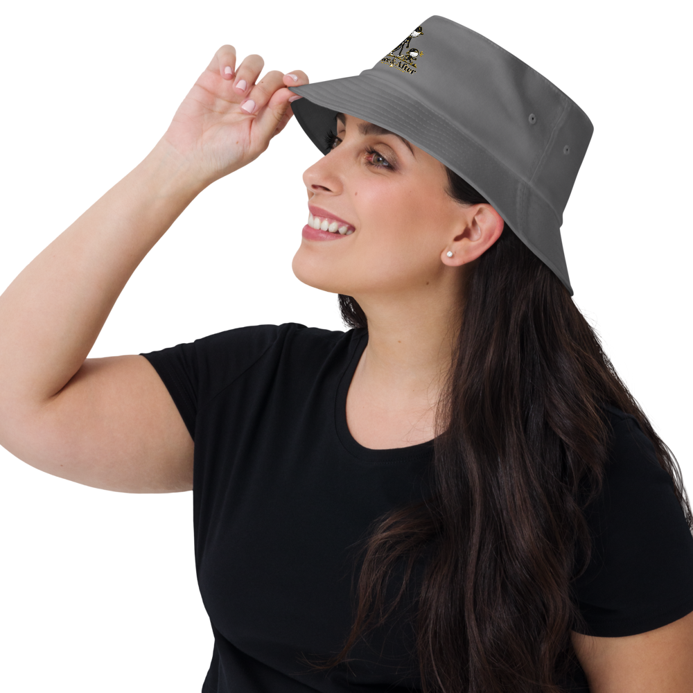 Fore & After the bucket hat in grey — left front